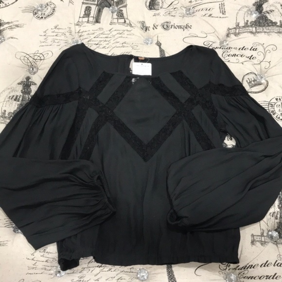 Free People Lace Blouse - Picture 3 of 7